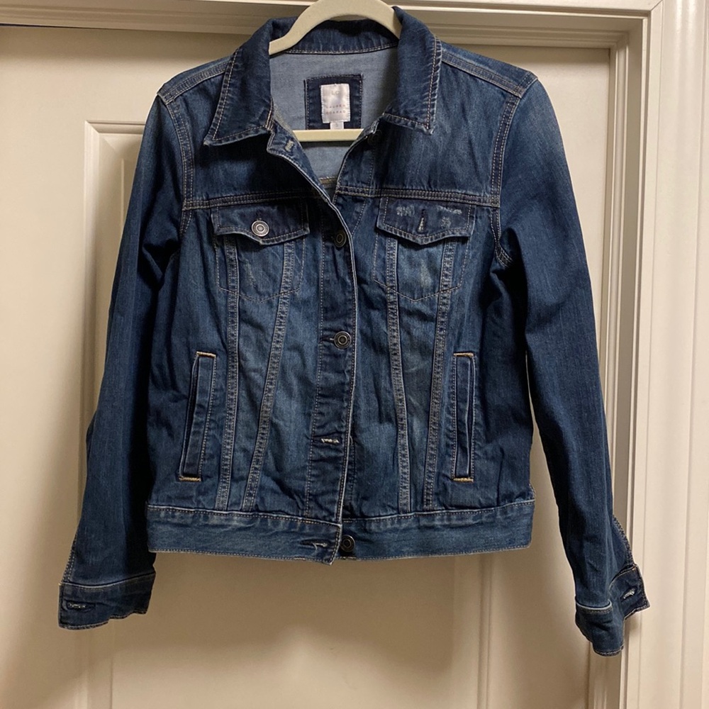LC Lauren Conrad Blue Jean Jacket